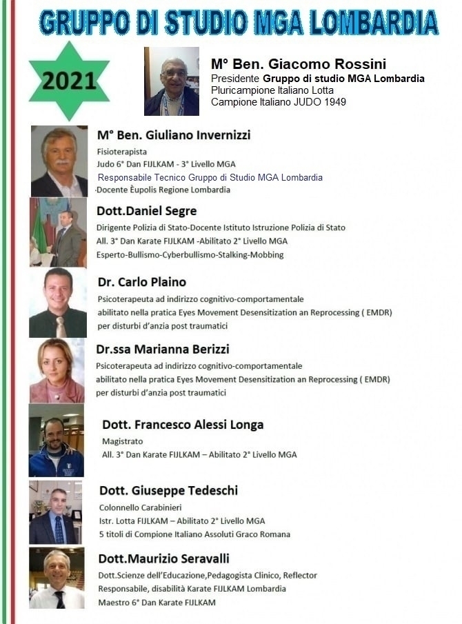 - GRUPPO DI STUDIO MGA LOMBARDIA