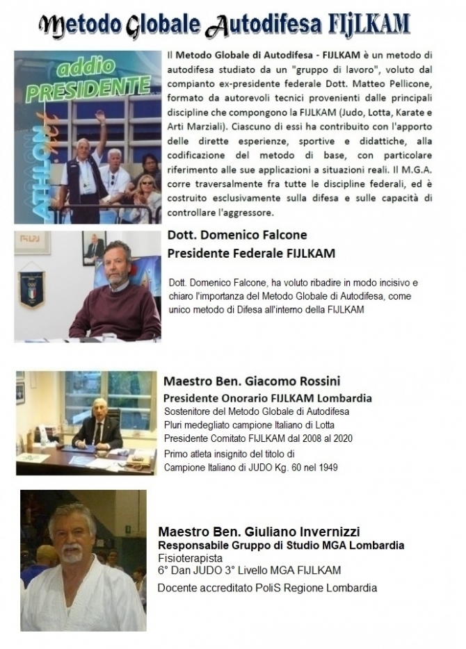 GRUPPO DI STUDIO MGA LOMBARDIA - GRUPPO DI STUDIO MGA LOMBARDIA